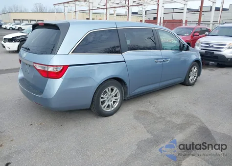2011 Honda Odyssey Ex from USA, damaged, VIN 5FNRL5H47BB037554